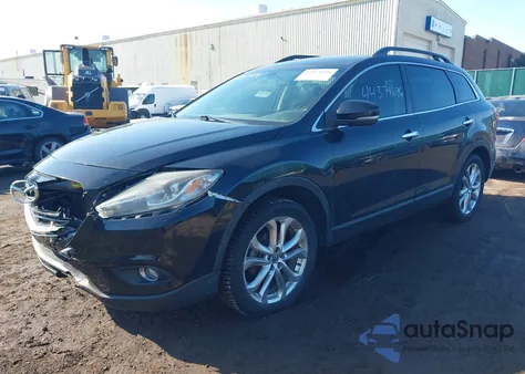 2013 Mazda Cx-9 Grand Touring z USA, uszkodzony, nr VIN JM3TB3DAXD0414315